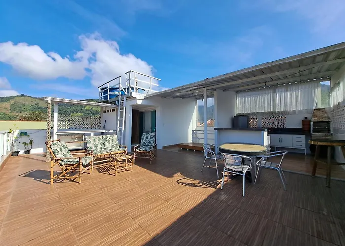 Linda Cobertura Prainha De Mambucaba Paraty 50M Da Praia